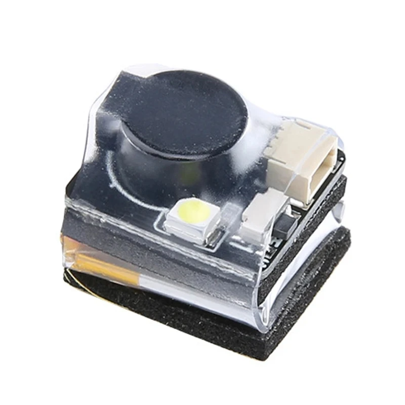 ICQUANZX RC Signal Loss Buzzer Tracker Buscador de luz LED 100dB Beep Buzzer Alarm, con batería perdida Drone Alarm 100dB Tracker Working, para BF & CF Flight Controller RC Drone