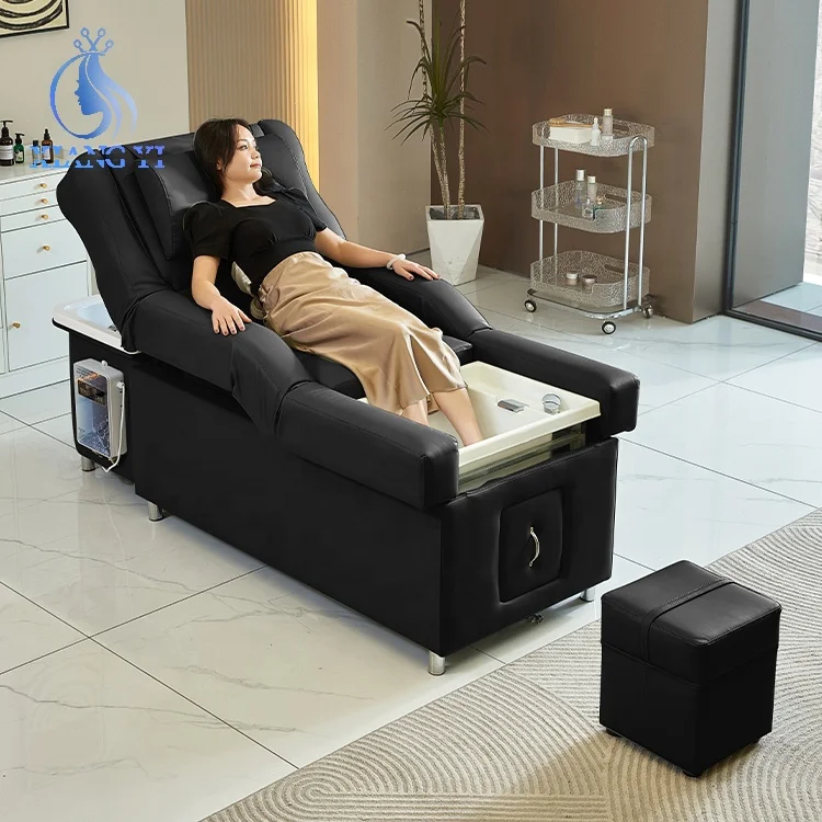 Factory Salon Hair Washing Pedicure Chair Head Spa Massage Shampoo Bed