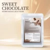 Mascarilla de hidrogel de chocolate