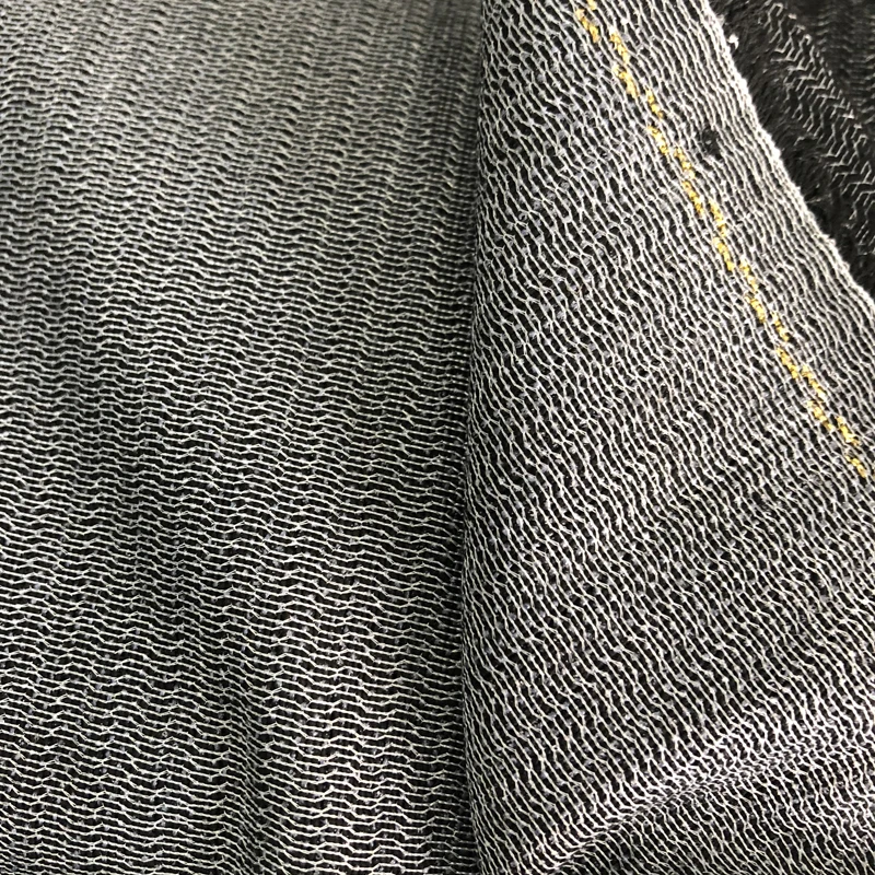 Polyester Viscose Adhesive Warp Knitted Weft Inserted Fabric Fusible Napping Woven Interlining for Garment