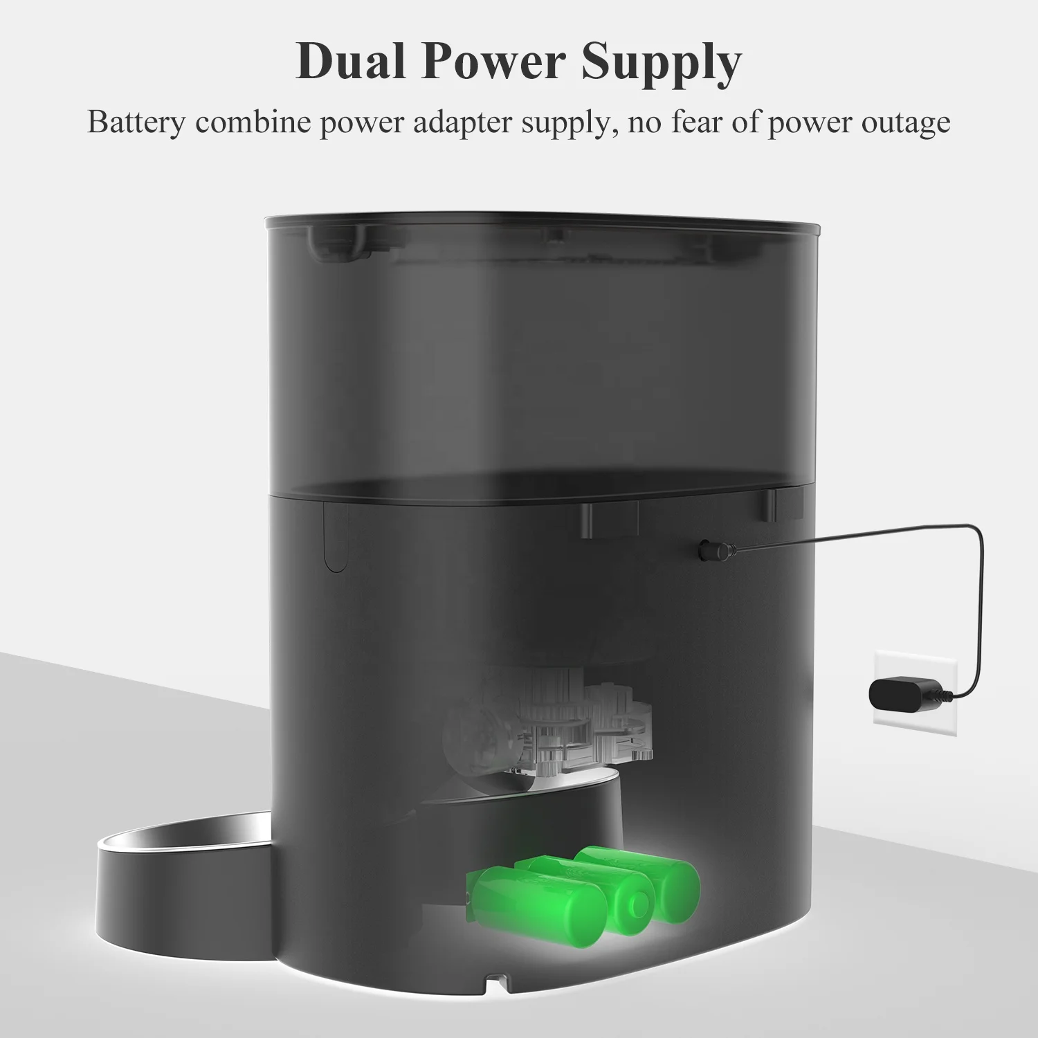 Factory Direct Sell Feeder for Dogs Cat Automatic Programmable Pet Feeder for Animals Battery Powered Feeder