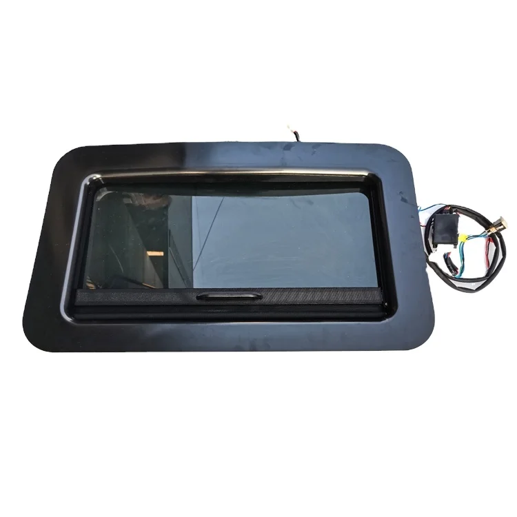 Auto Parts Sunroof Size 860*495mm Aftermarket Electric Universal Sunroof Car Skylight Glass Car