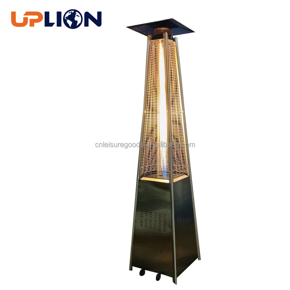 Uplion Outdoor Gas Heater With Wheels Propane Big Power Pyramid Safety