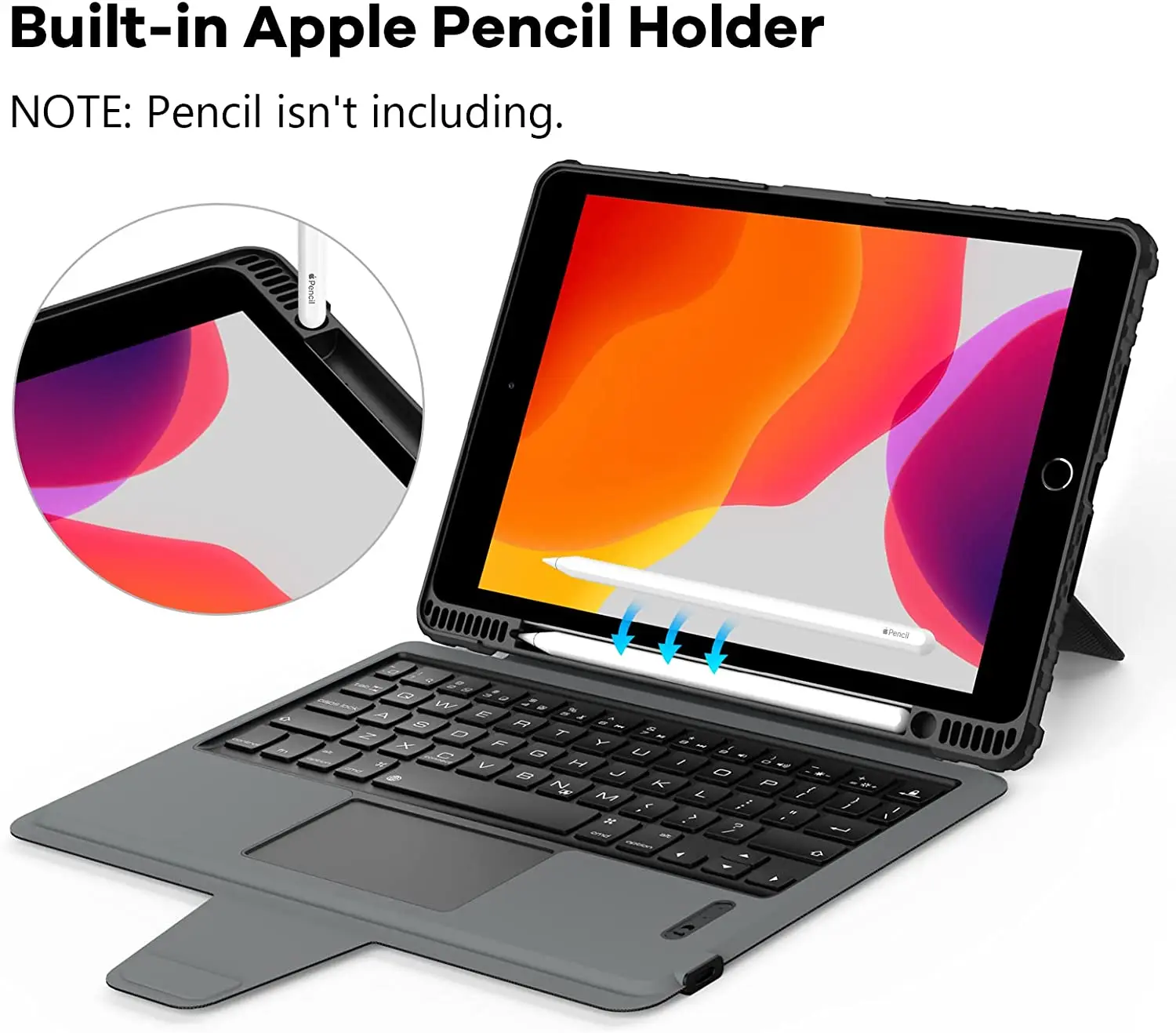 iPad 第7世代 Smart Keyboard   Apple Pencil Amazon.com: Apple Smart Keyboard: iPad Keyboard and case for