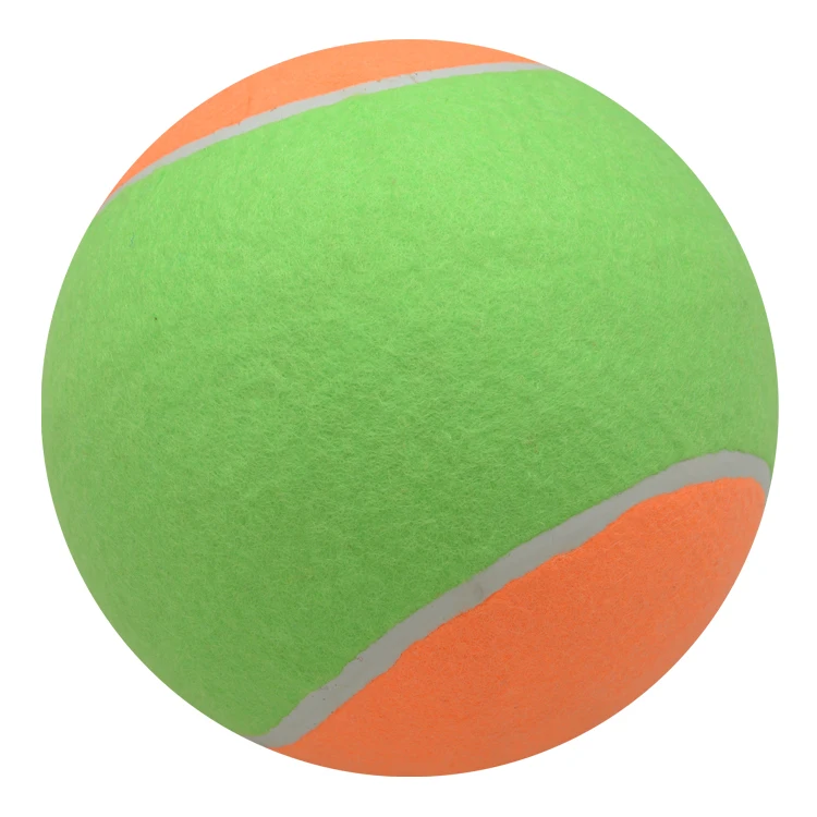 サイズ6、7、8、8.5人気の黄色い色の膨張した大きなテニスボール