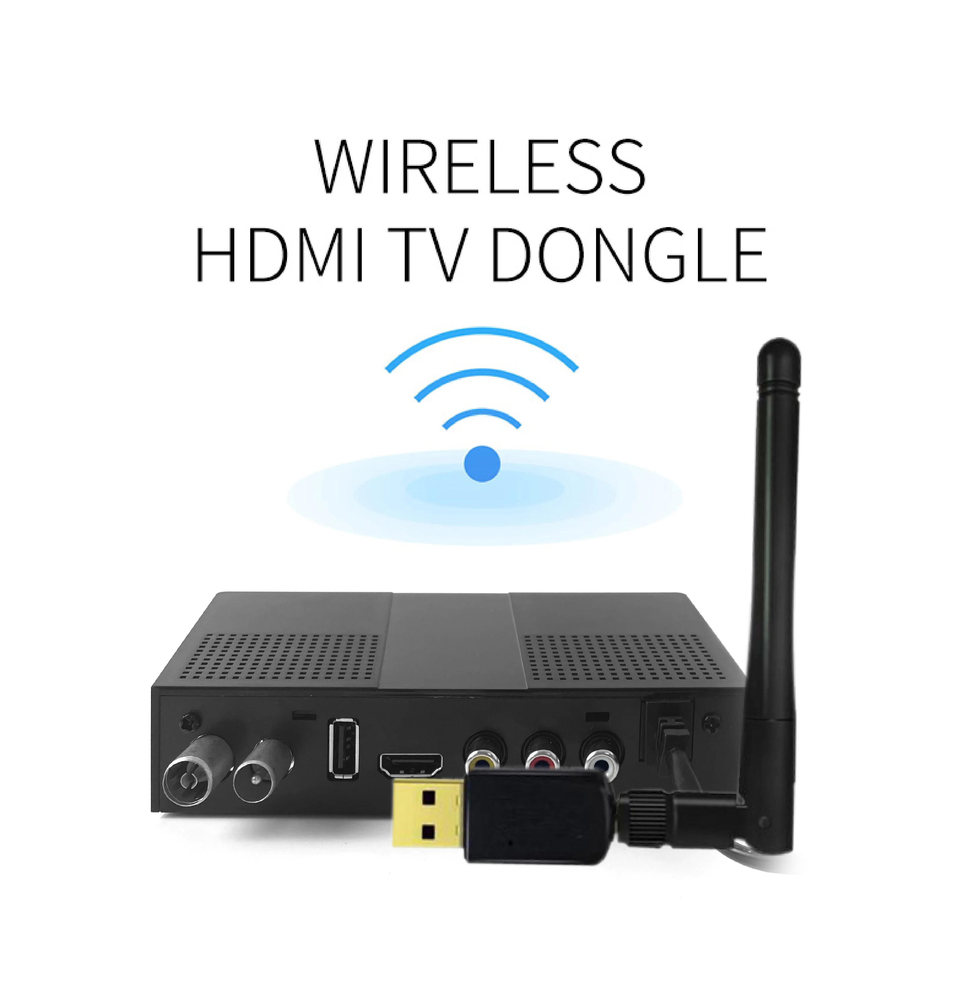 Shenzhen Factory Free to air 1080p Mpeg 4 Dvbt2 Converter Box