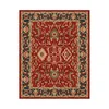 Broderie tibétaine fond rouge 15