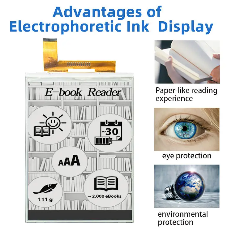 10.3 inch 10.3'' touch screen E-ink Display E-paper EPD for Android Tablet Computer Auxiliary Screen e ink display panel