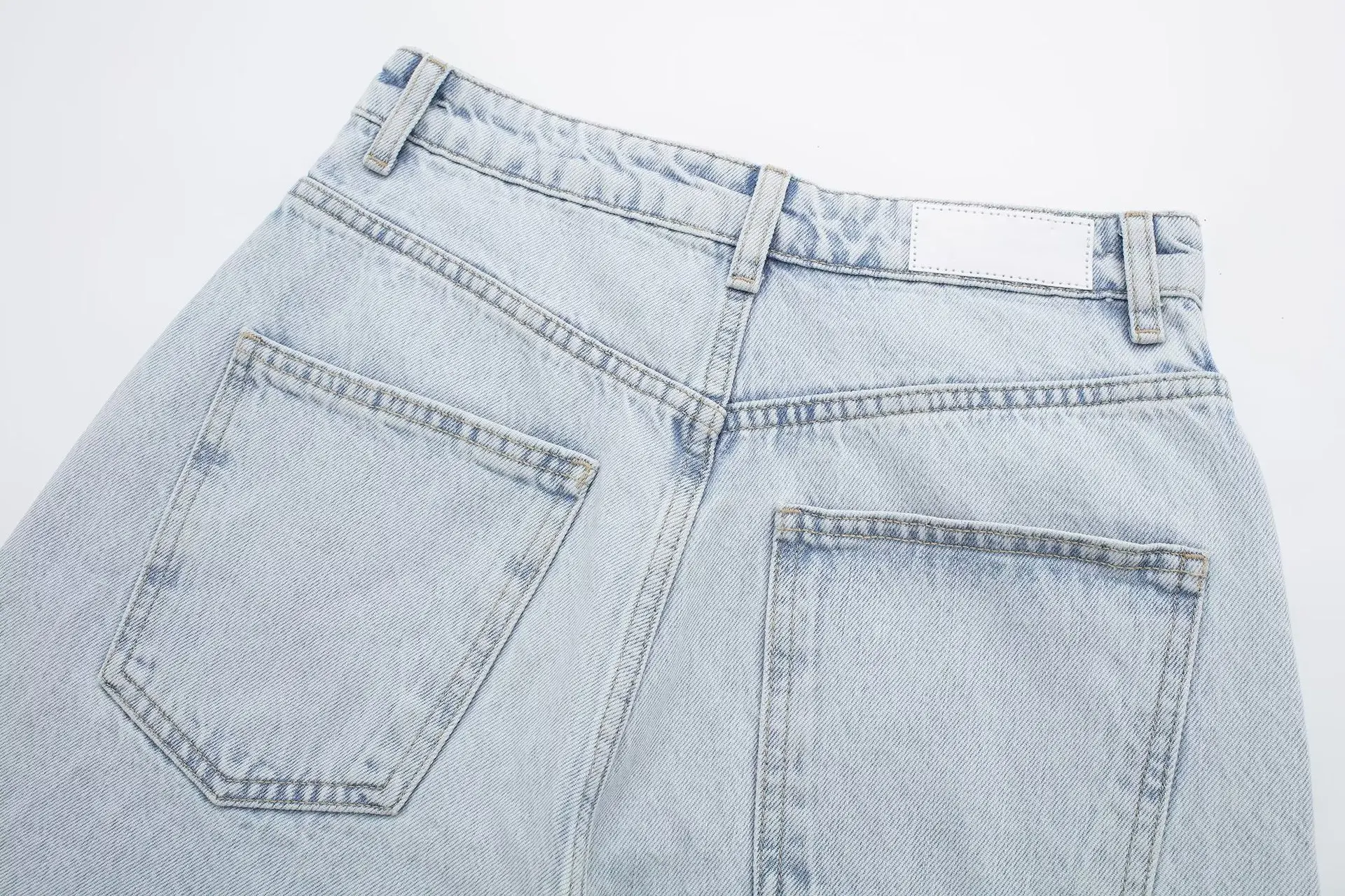 High Waist Straight Casual Plus Size Ladies Custom Denim Pants Denim Shorts Women's Shorts Women Jeans