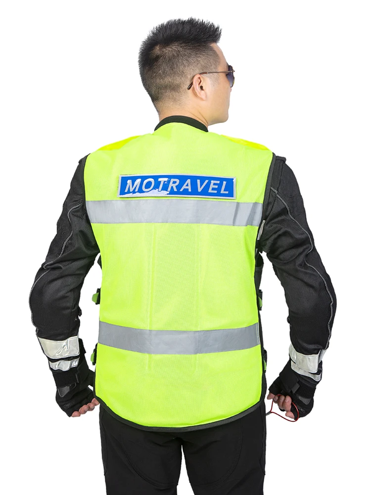 HMAV06-Latest Anti Fall Auto Racing Sportswear Airbag Vest Motorcycle Vest With Airbag