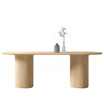 Foshan New Arrival  Luxury Dining Room  Dining Table Contemporary Design with French Art