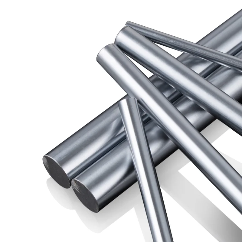 Customizable 45# Chrome-Plated Steel Rod 6MM-60MM Diameter Linear/Flexible/Rigid Shaft Spline Bearing Polished Guide OEM Model