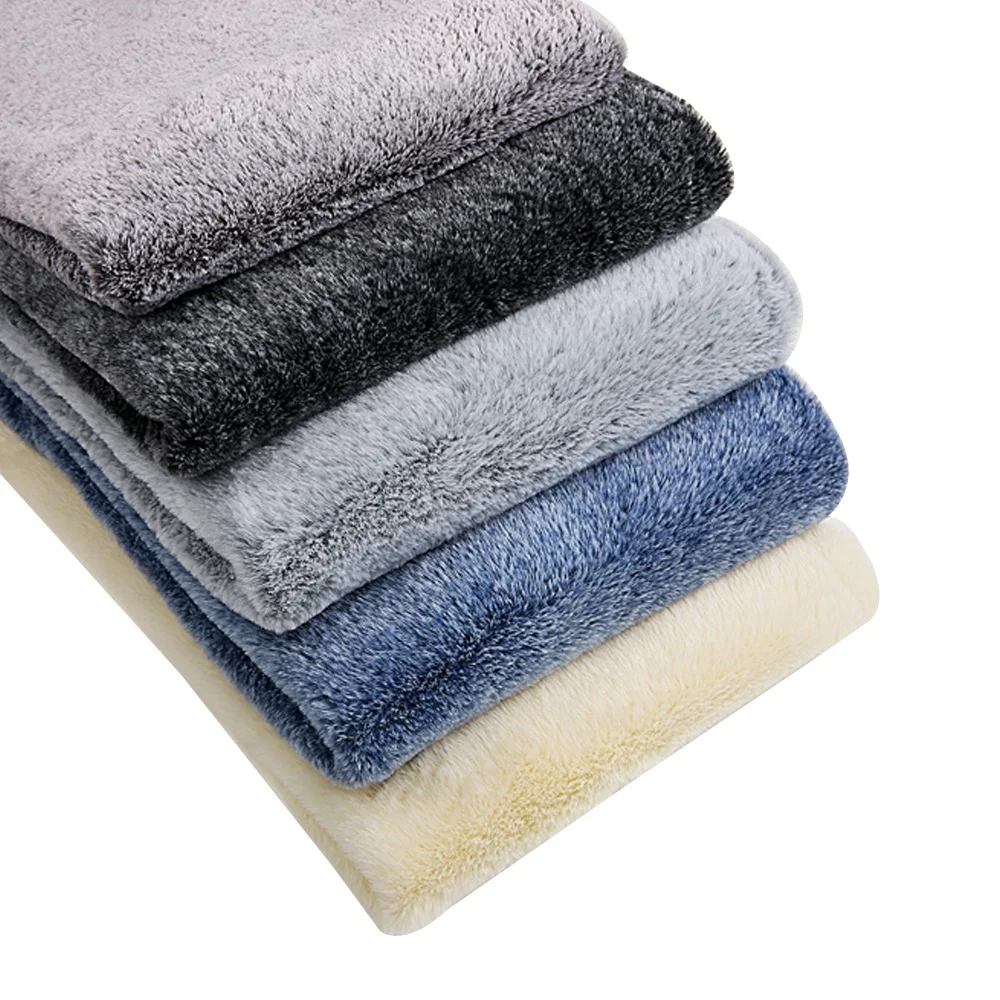 high quality soft 100% polyester comfortable fabric long pile