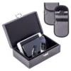 Coffret Set-1 gris + 2 étuis à clés