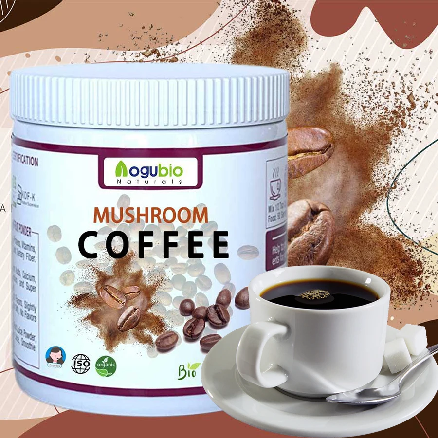 Immune Boosting Coffee Private Label Mushroom Blend Powder Oem Hot Sale