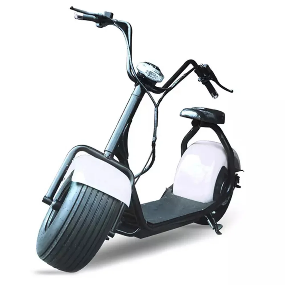 Citycoco 2000w i Bike Electric Scooter Yellow