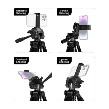 F3366T Fishing Light Bracket Camera Tripod F360T Telescope Tripod Live Streaming Bracket detail image