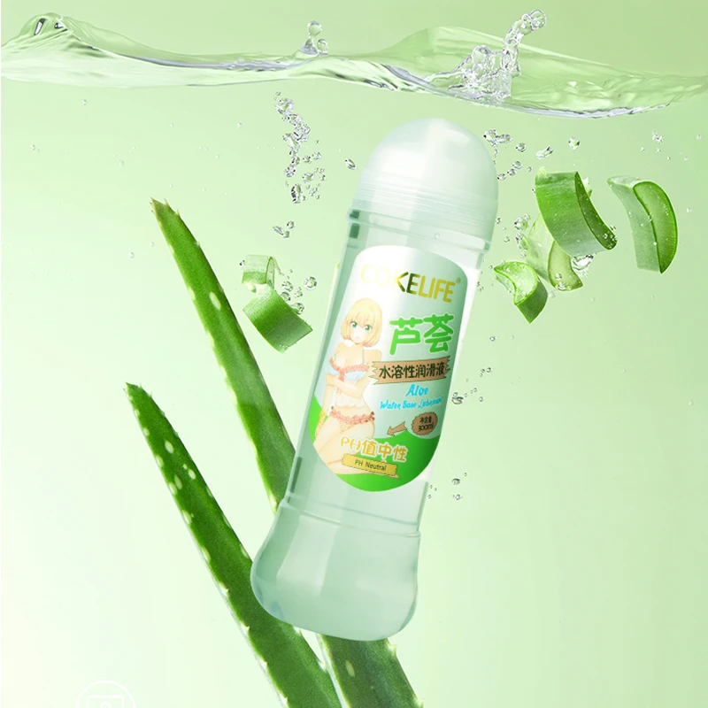 COKELIFE OEM Vegan Lube Sex Jelly Free Sample Aloe Vera Personal Lube Gel  Sexual Lubrifiant Smooth Anal Lube for Men and Women