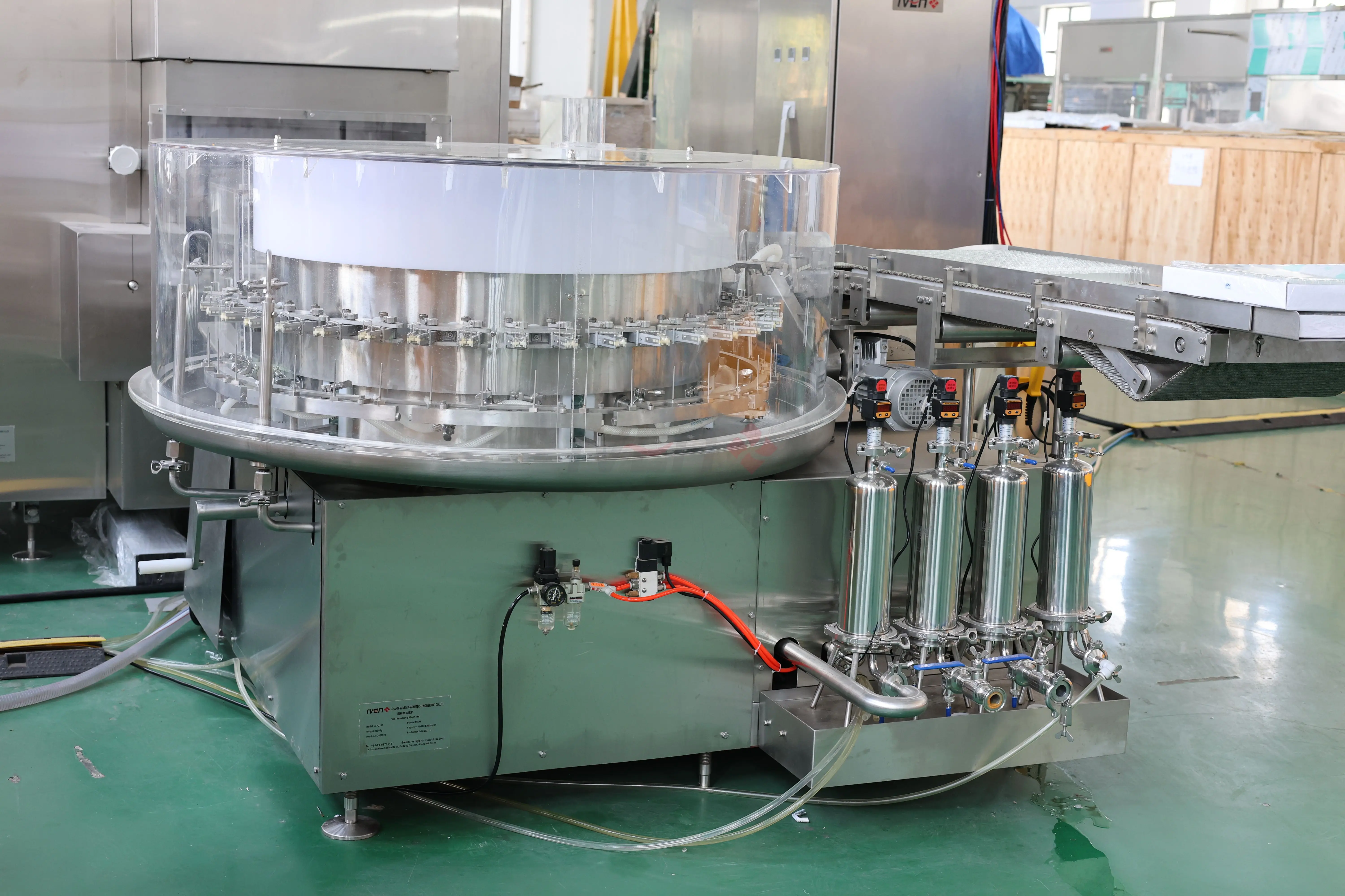 Aseptic Processing Vial Liquid Dispenser Vaccine Vial/ Ampoule/ Syrup Filling and Sealing Equipment With CE and ISO