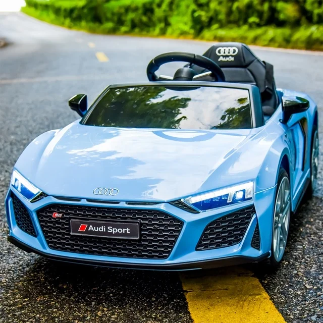 Licensed Audi R8 Spyder 12V Electric Ride-On Car for Kids - Unisex