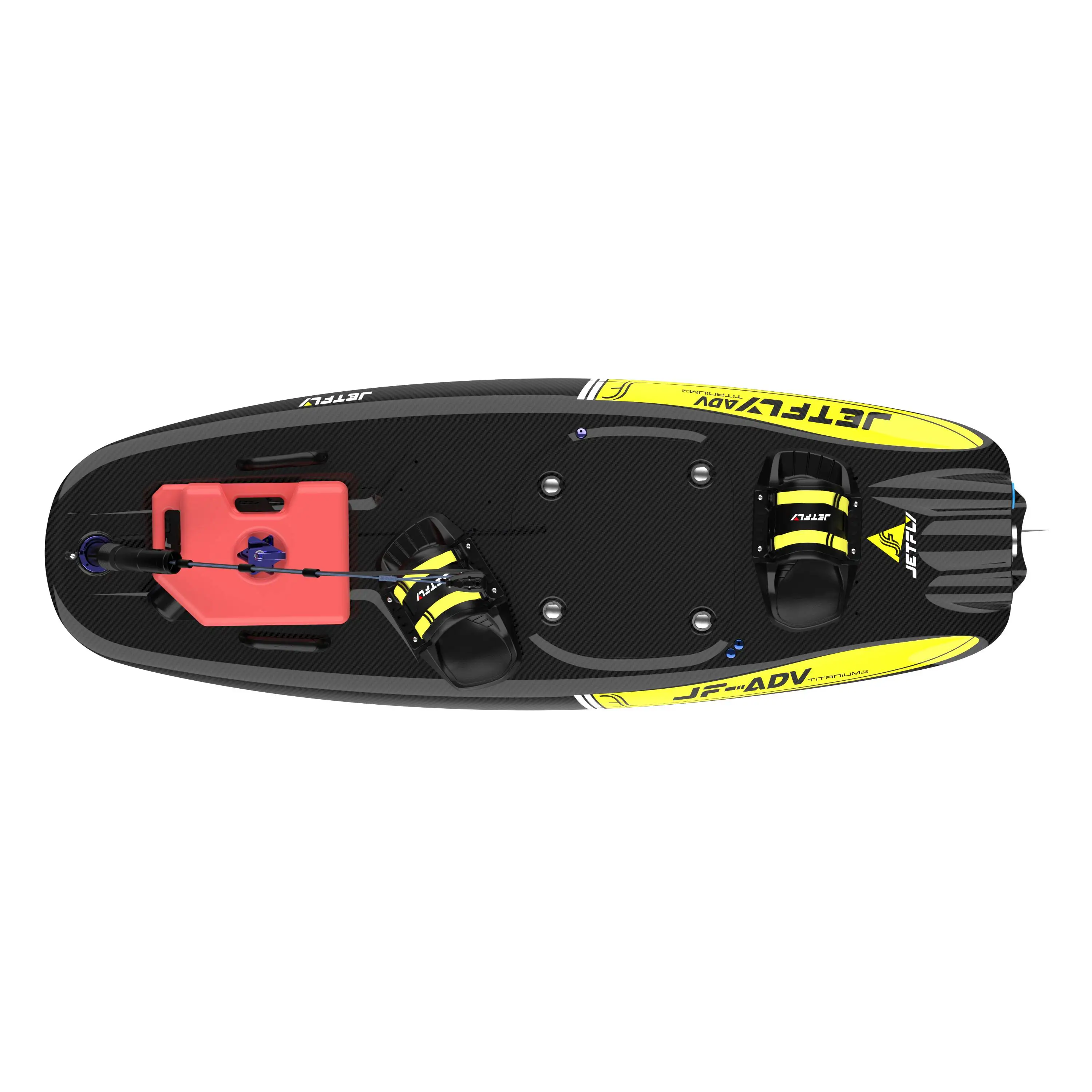 JetFly ADV Custom Logo Stand-Up Carbon Fiber Gas Petrol Motor Surfboard with Electric Starting System for Surfing