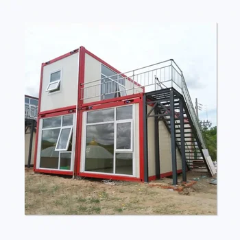 Hot Selling van 40ft philippines 3 story luxurious aluminum container house with the best price