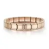 Rose gold-one strand 18 beads