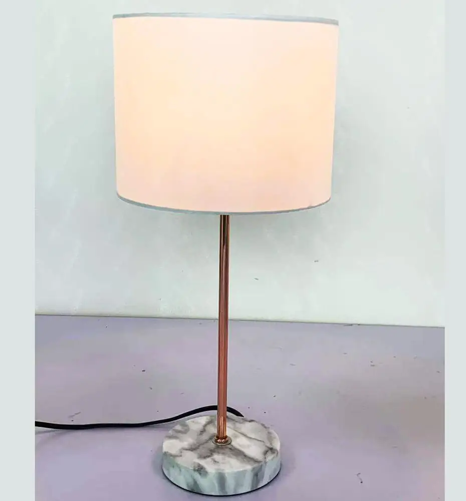 Industry Style Cement Base Table Lamp Desk Top Lamp