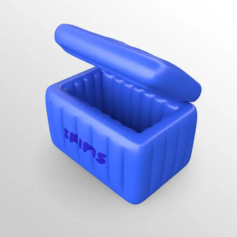 Custom PVC Inflatable Float Cooler Inflatable Pool Ice Bucket for Beer Salad