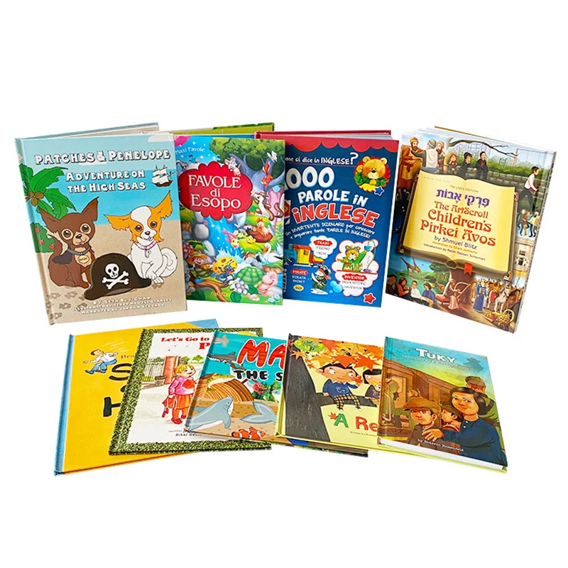 China's Cheapest High Quality Custom Full Color Educational Publishing Children's Books Hardcover Children's Book Printing