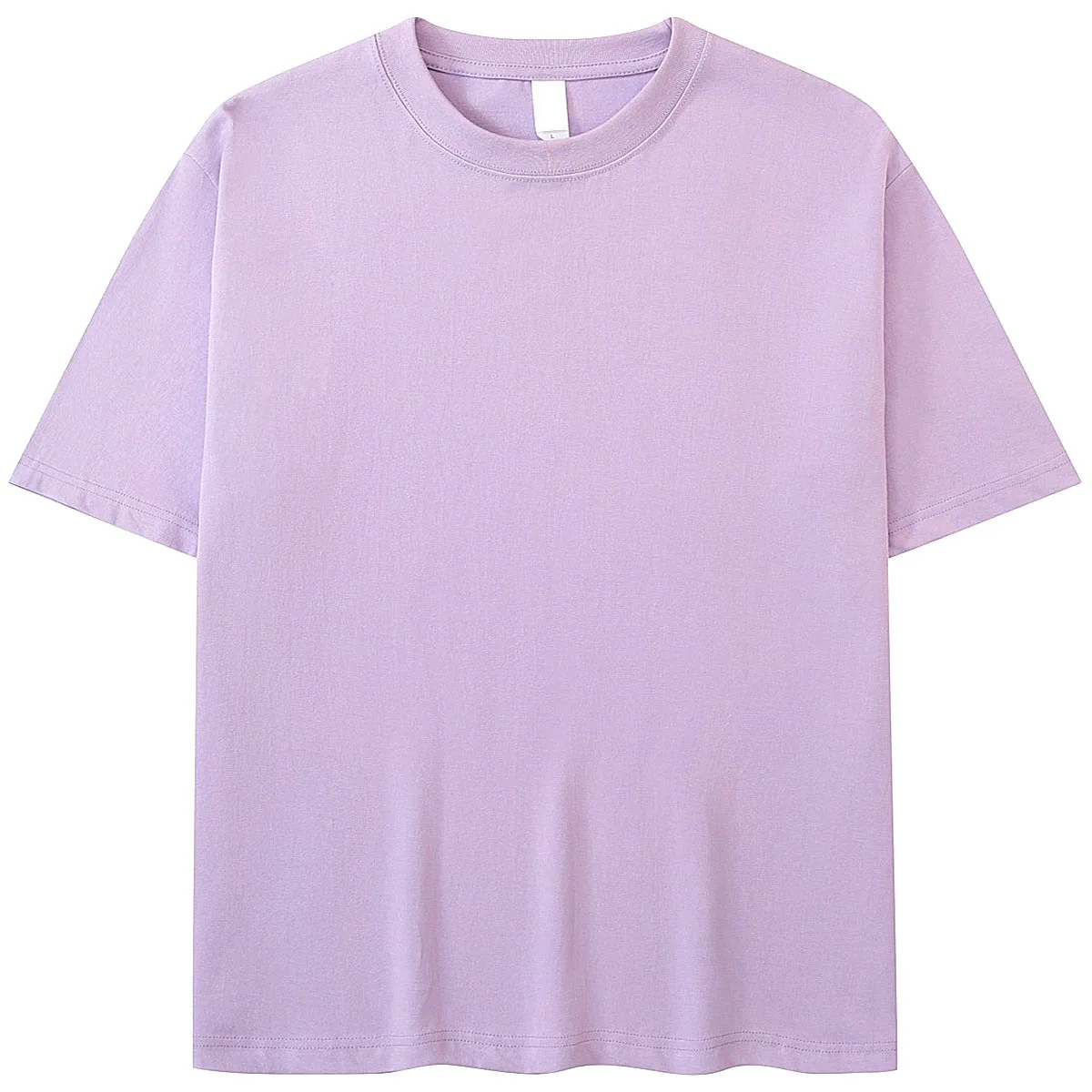 Yiwu Apparel OEM 220gsm Heavyweight Custom Drop Shoulder T-shirts Oversized Blank Shirts