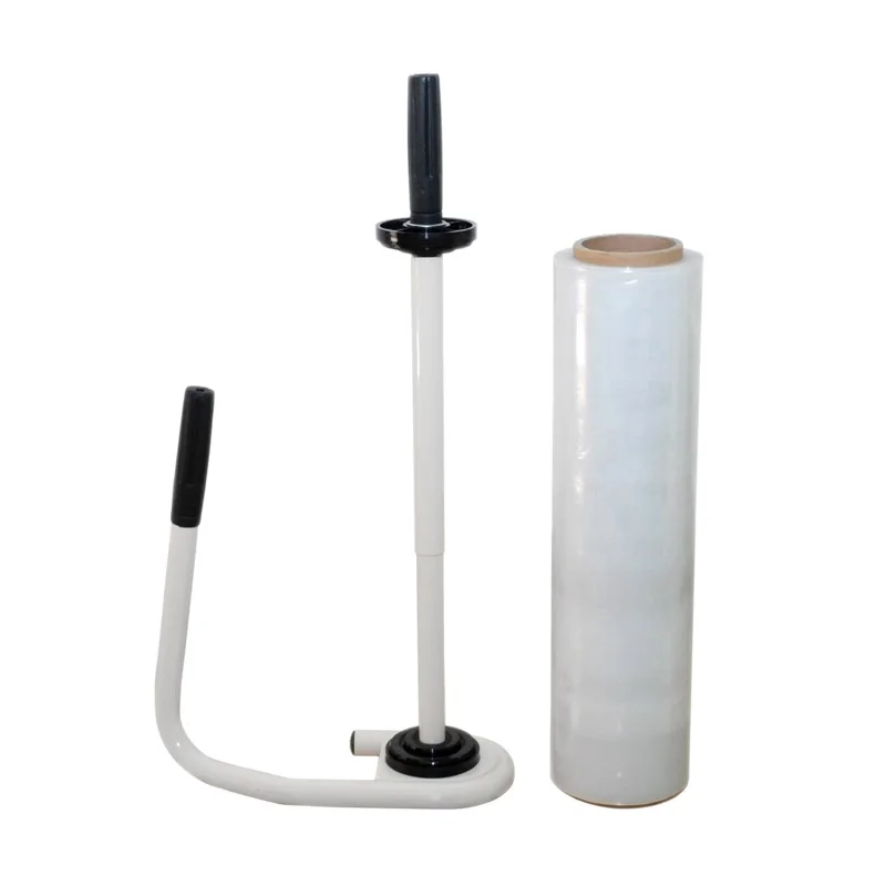 Small Stretch Film Wrapping Machine Plastic Film Roll Dispenser for Plastic Film