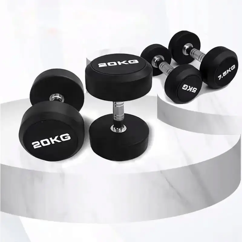 Gym Keep Pro Weightlifting 8kg Stainless Steel Dumbbell