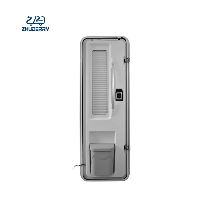 Aluminum Alloy Frame Two Point Lock caravan Trailer Door for RV Camper Motorhome