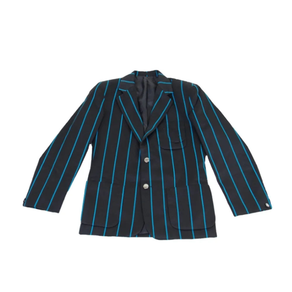navy striped jacket