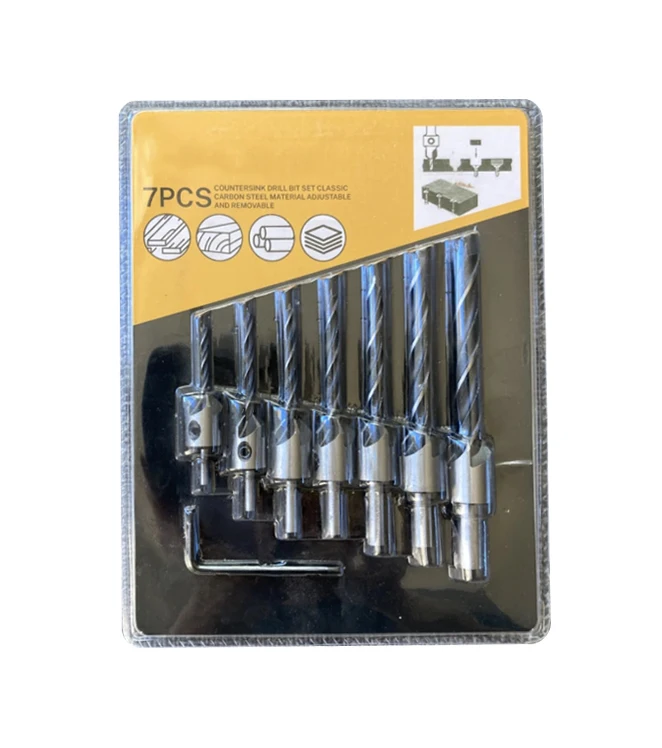 DIN335C 90 Degree 1/3 Flutes HSS Chamfer Metal Countersink Drill Bit for Chamfering and Deburring and Counter Sink 5