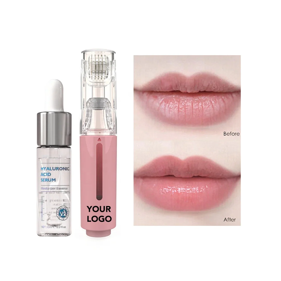 Promotes Hydration and Fullness Moisturizing Tool Roller Lip Filler Lip Plumper Lip Oil Serum Private Label