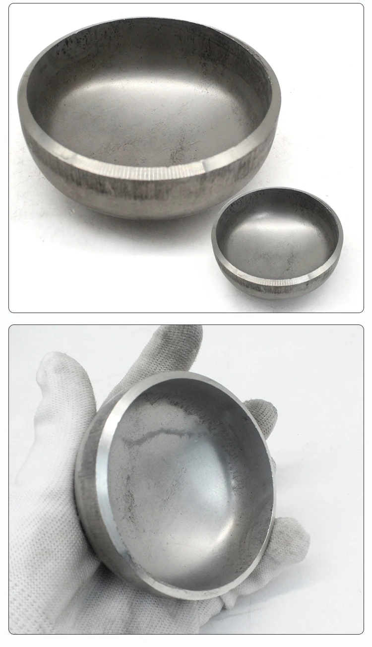 Stainless Steel 304/304L Schedule 40 Sch80 Butt-Weld Pipe Fitting Seamless Pipe Cap