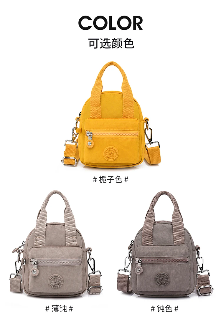 2022 New Style Cute Single Shoulder Canvas Messenger Bag Mini Handbag