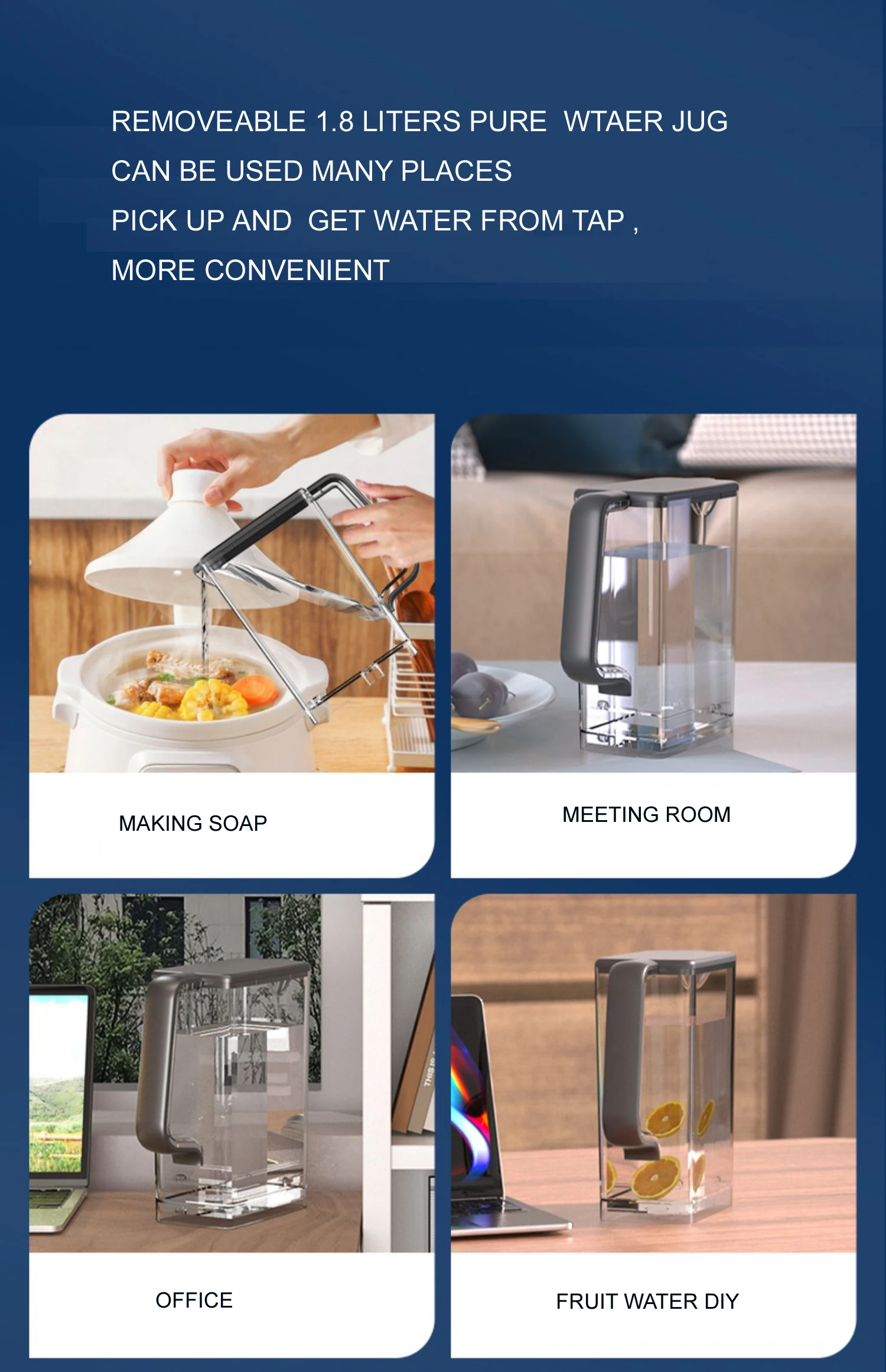 Countertop No Installation Ro System Hot And Cold Water Filter