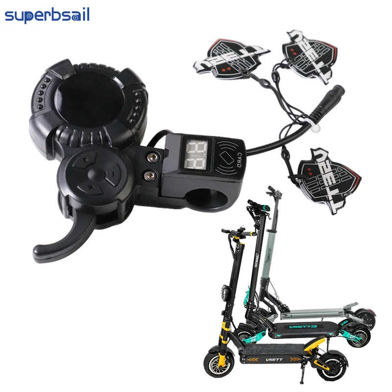 Superbsail Electric Scooter Display LED Accelerator Throttle & NFC Card For VSETT8 8+ 9 9+ for ZERO 8 9 10 8X 10X Z8 PRO factory