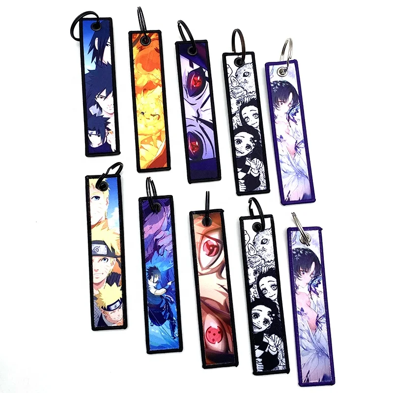Yyx Stock Design Jet Tag Key Tag Keyring Anime Fabric Keychain Buy