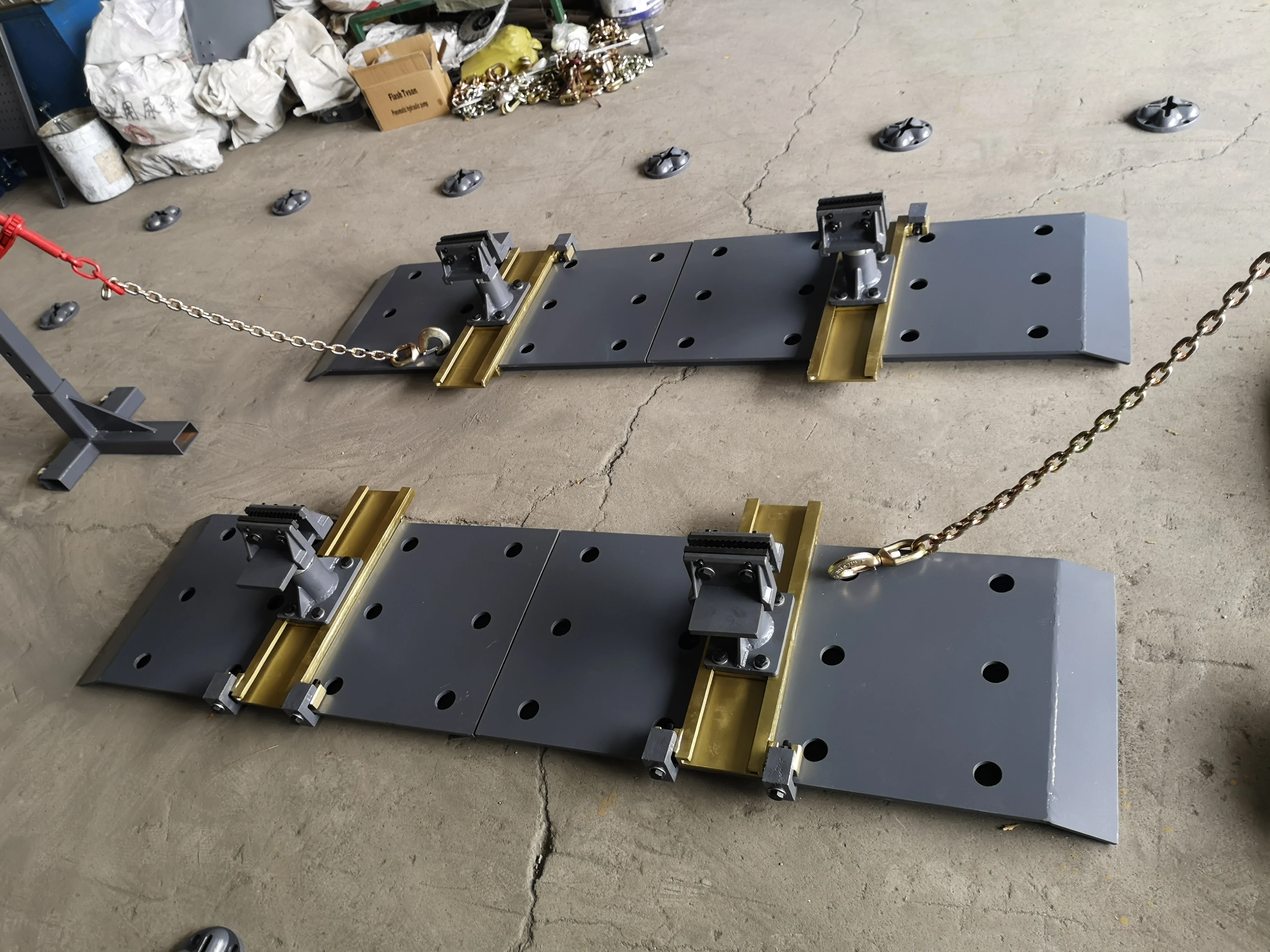 WT VE-51 Steel Auto Body Pulling System Chassis Straightener Floor Repair Frame for Bodyshop