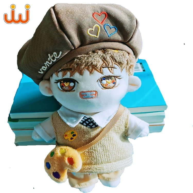 
 Китайский производитель Junwo, индивидуальная плюшевая кукла, мягкие игрушки, ангел, малыш, любовь, долл 20 см, 10 см, мягкие плюшевые куклы toys3D с лицом, знаменитые звезды  