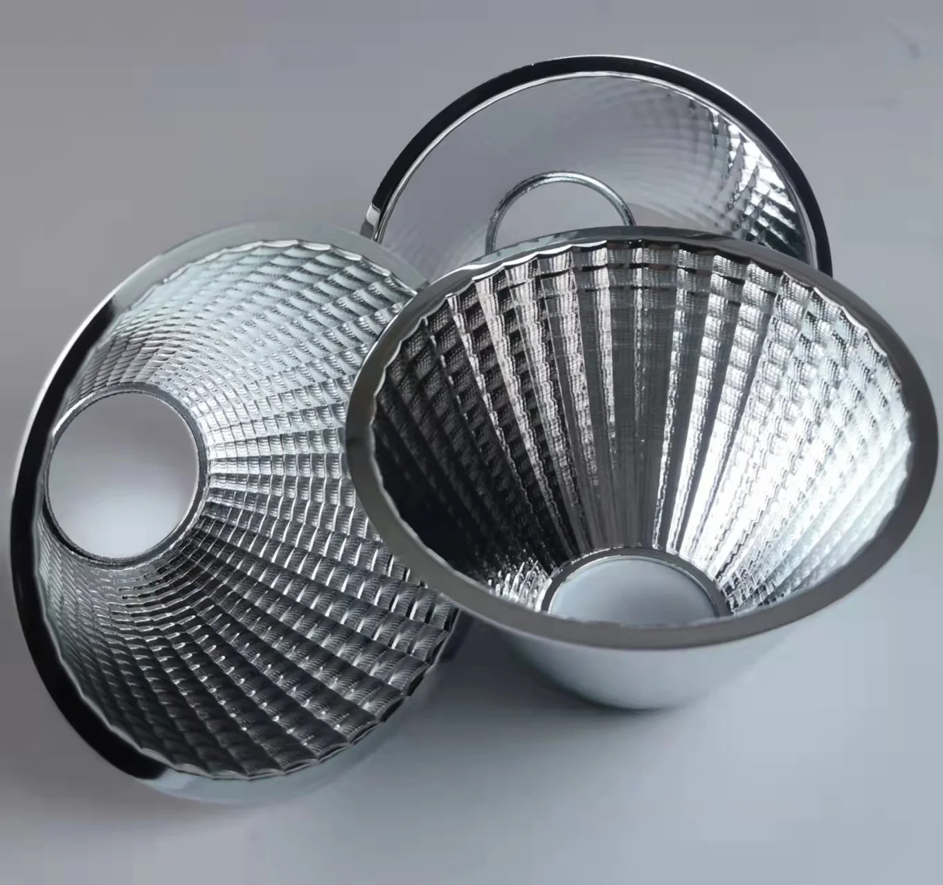 Parabolic Aluminized Led Light Reflector 75mm 75degree