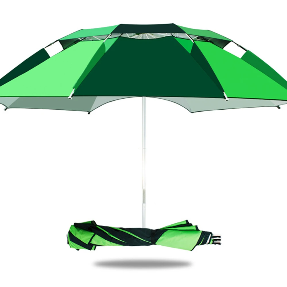 Heavy Duty Umbrella Portable 3-Fold Printed Travel Compact  UV Coat 