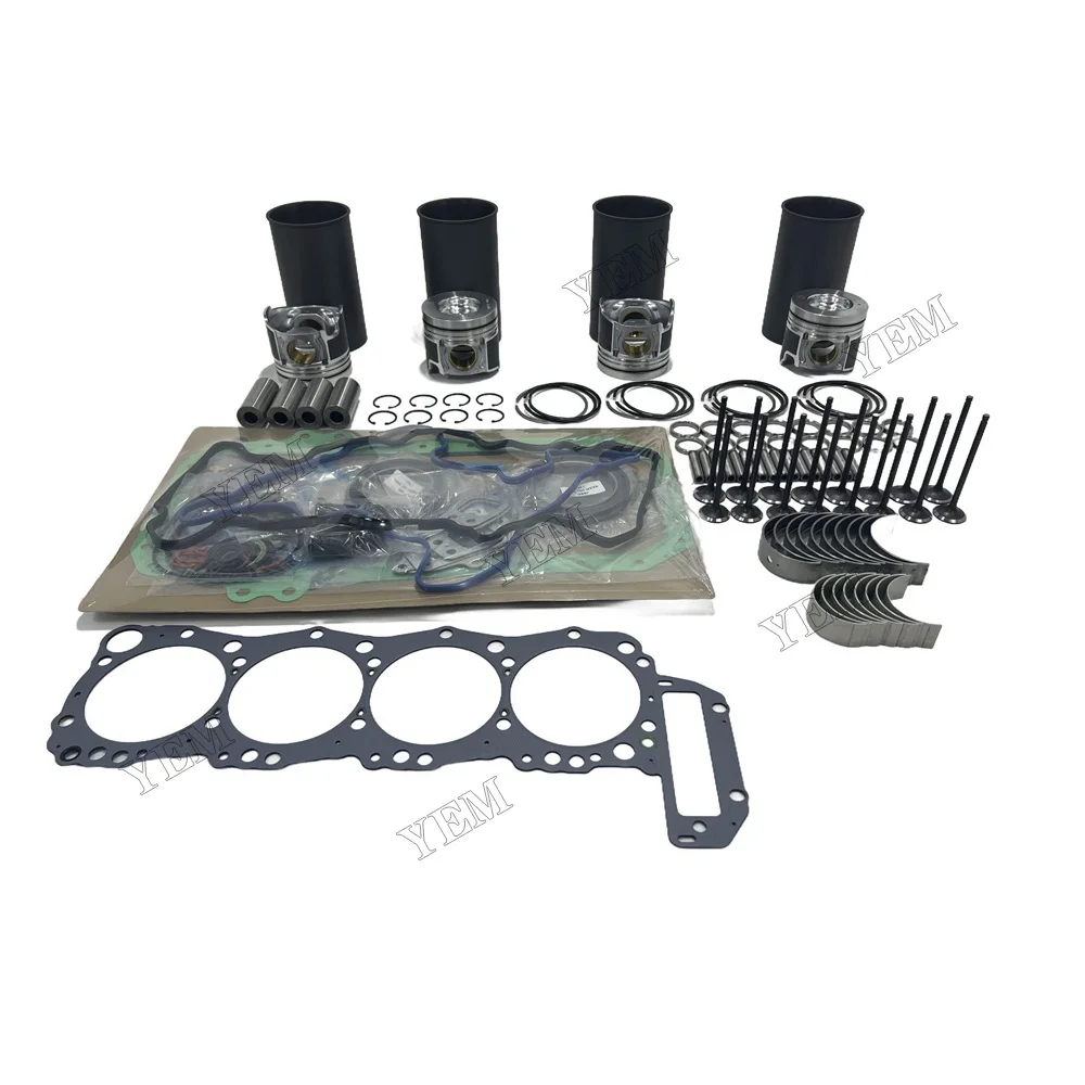 J05C JO5C J05CT Overhaul Rebuild Kit with Valve for Hino Engine Truck Parts