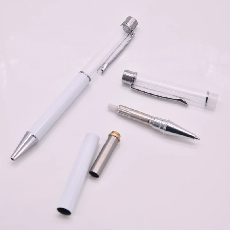 Rts Sublimation Pen Blank Ballpoint With Shrink Wrap Snow Globe