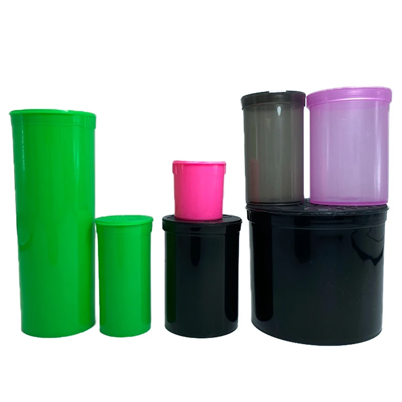 Different Capacity Color Pp Plastic Squeeze Flip Cap Pop Top Vials Dram