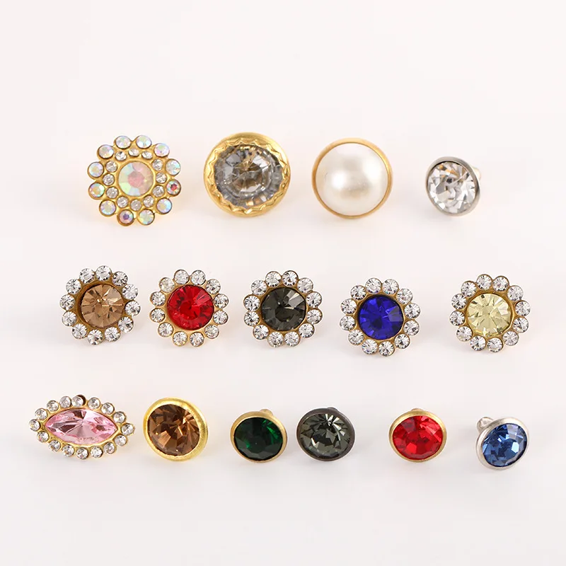 Цветная начинка оптовая продажа высококачественные украшения одежды Пряжка для дрели ручной работы материалы рукоделия аксессуары